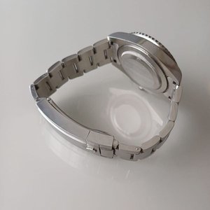 Réplica Reloj Rolex Submariner Date Acero Esfera Negra Bisel Azul - imagen 10