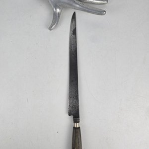 Lote siguiente: Cuchillo Criollo Antiguo con Sello Borroso en Hoja