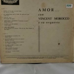 Disco de Vinilo "Amor" de Vincent Morocco y su Orquesta - imagen 2