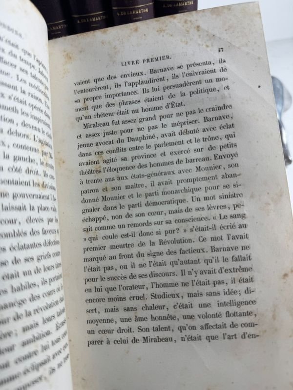 Colección de libros antiguos: Historia de los girondinos - imagen 4
