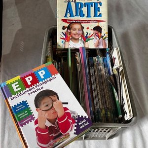Lote anterior: Cajón con Libros Varios de Arte y Educación Preescolar