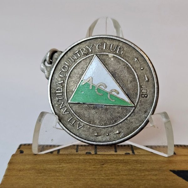 Medalla de Plata y Esmalte Atlantida Country Club - imagen 2