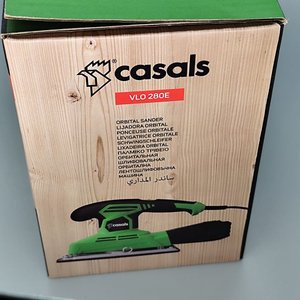 Lijadora Orbital Casals VLO 280E 280W Base Aluminio - imagen 5