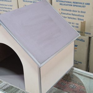 Casa para Mascotas de Calidad Color Beige y Gris - imagen 4