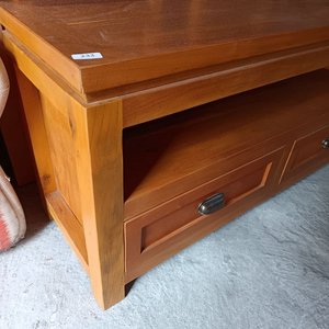 Rack Bajo de Madera Maciza Nuevo Marca Fundamento - imagen 2