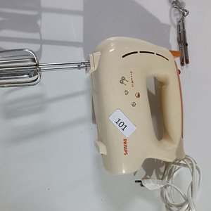 Batidora Eléctrica Philips Creamix Beige y Naranja - imagen 4