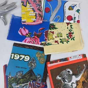 Lote siguiente: Lote de 6 Repasadores con Calendario 1979 de Australia