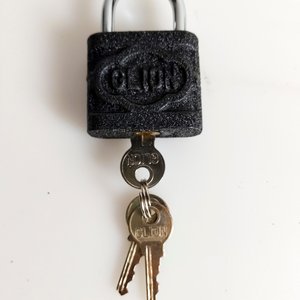 Pack de 24 Candados Negros de 40 mm con Llaves - imagen 3