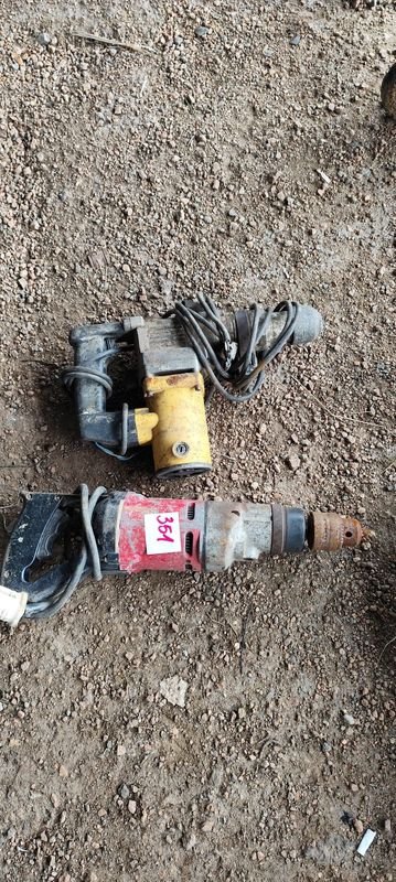Taladro y Rotomartillo Eléctricos Usados