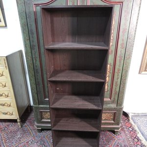 Estantería Moderna Simil Madera Oscura - imagen 2