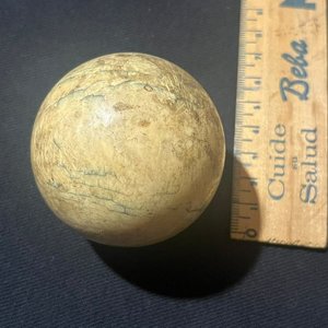 Bola de Marfil con Detalle, 6 cm Diámetro - imagen 2