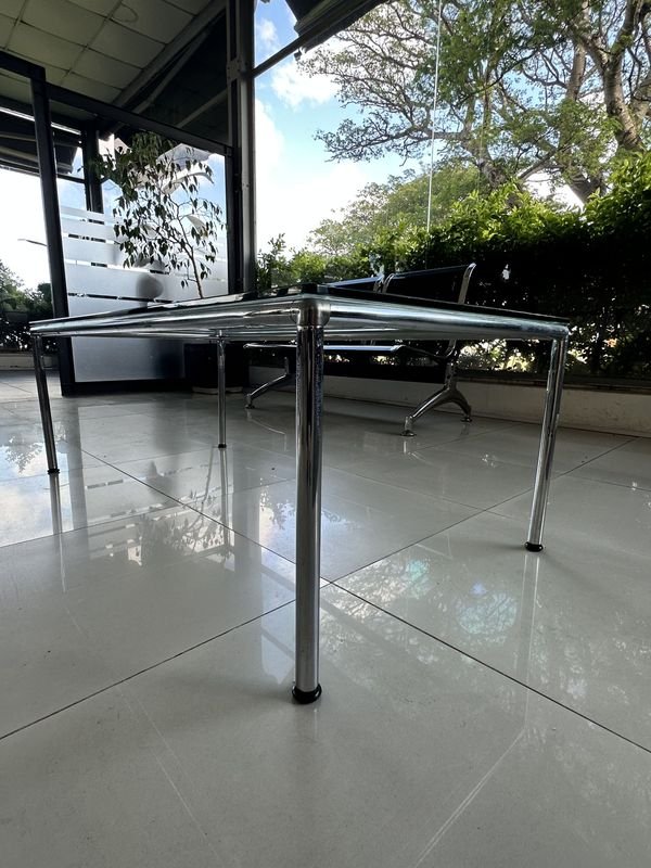 MESA AUXILIAR DE GLAS Y METAL - imagen 5