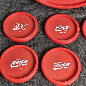 Set de 7 Piezas Coca-Cola en Plástico Rojo - imagen 2