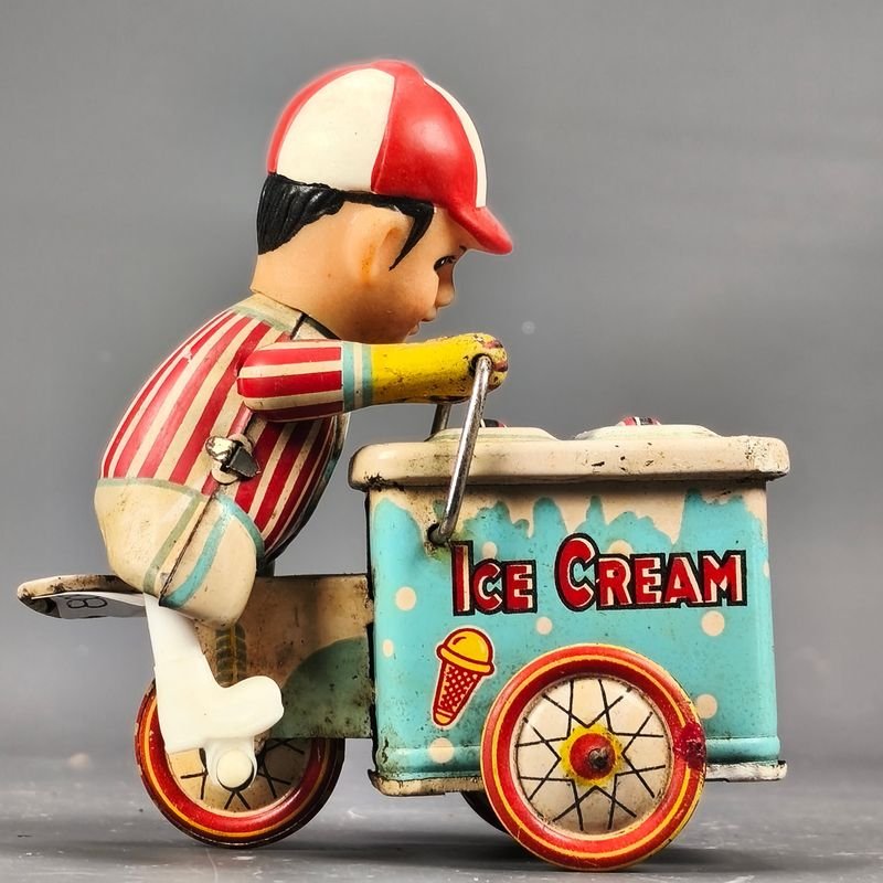 Carrito de helado vintage de juguete - imagen 2