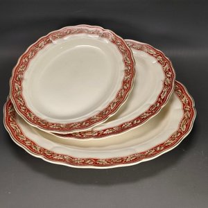 Tres Fuentes Ovaladas Loza Inglesa Grindley Marlborough Modelo Oakland - imagen 1