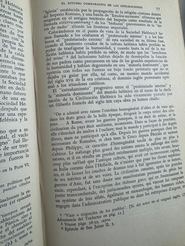 Libro de Historia - Estudio de la Historia por Arnold J. Toynbee - imagen 3