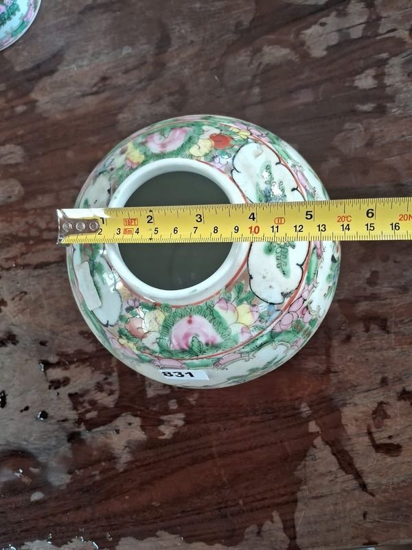 Jarrón de porcelana oriental decorativo - imagen 3