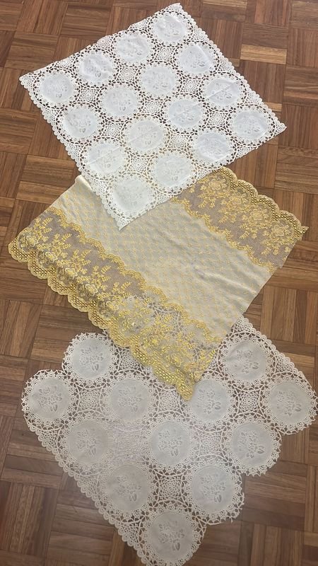 Lote anterior: Mantel individuales antiguos de algodón
