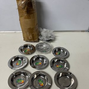 Set de 50 Ceniceros Nuevos de Acero Inoxidable - imagen 1