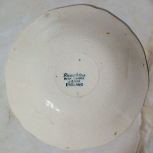 Platillo de Loza Inglés J & G Meakin Diseño Floral Multicolor Vintage - imagen 3