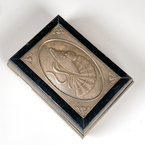 Caja Alhaja de Madera con Tapa de Plata 925 Grabada - imagen 3