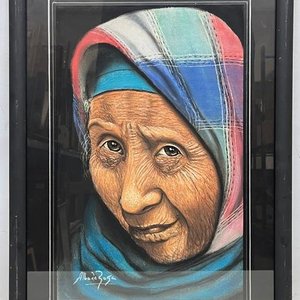 Lote anterior: Alba Da Rosa "Anciana Coya" - Pastel sobre Papel