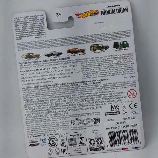 Juguetes Star Wars Mandalorian Hot Wheels Chevy 70 - imagen 3