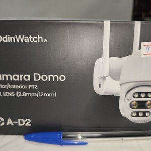 Cámara de Seguridad OdinWatch PTZ Dual Lens con Zoom Híbrido, Accesorios y Caja - imagen 3