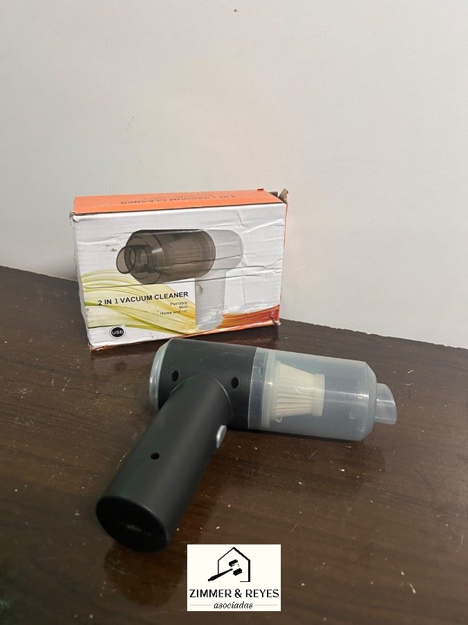 Aspiradora Portátil Inalámbrica 2 en 1 con Carga USB