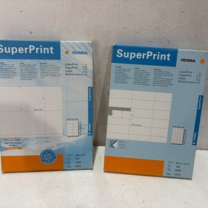 Lote anterior: 2 Blocks de Etiquetas Adhesivas SuperPrint Herma