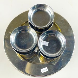 Nueve piezas, sitiales y copas para postre - imagen 2