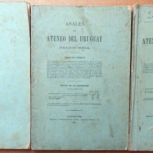 Lote siguiente: Lote de 3 Revistas Anales del Ateneo del Uruguay (Nros. 22, 25 y 28)