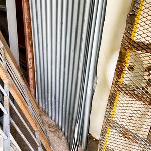 Seis Chapas Canalinas Metálicas para Construcción - imagen 5