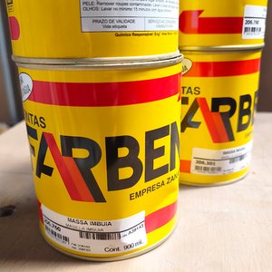 Lote de 4 Latas de Masilla Coloreada Farben 900 ml - imagen 4