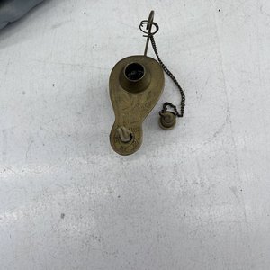 Candil de Bronce Decorativo con Cadena y Tapa - imagen 7