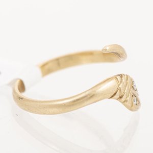 Anillo Oro 18k Diseño Víbora con Brillantes - imagen 2