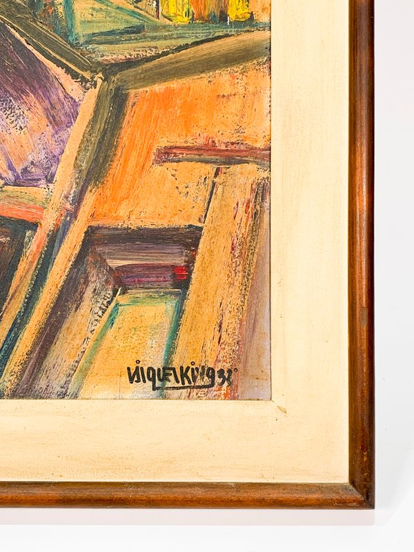 Pintura óleo sobre fibra de Vilquelkivg (1932) - imagen 2