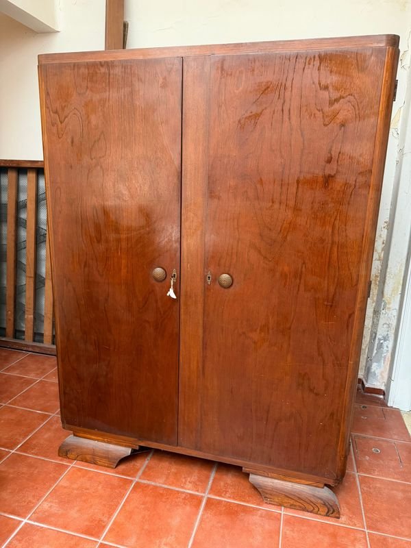 Ropero Americano de Madera Década de 1960