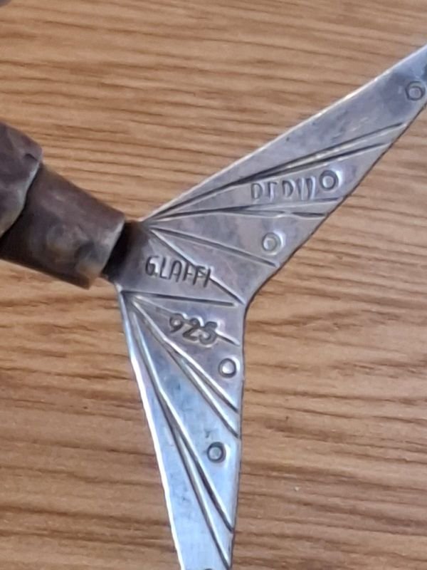 Arte pez de plata articulado de la Coleccion de gLaffi - imagen 5