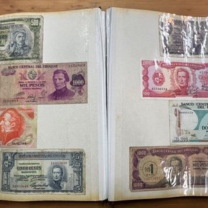 Álbum Antiguo con Colección de Billetes Uruguayos - imagen 10