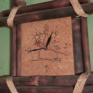 Lote anterior: Reloj de Pared Rústico con Diseño de Mapa