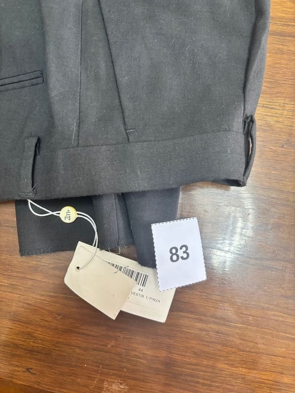 Pantalón de Vestir Negro Talle 44