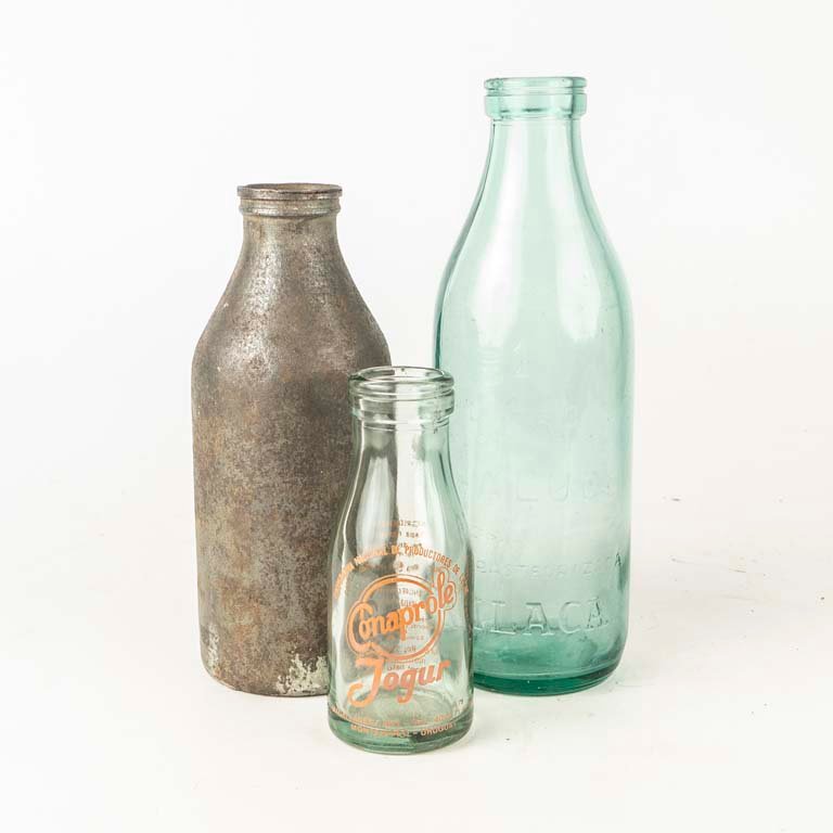 Lote de 3 Botellas: Jogur Conaprole, Leche Inlaca y Kasdorft