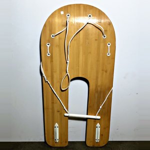 Tabla de Agua O'Brien Platform Trainer Roja con Cuerdas - imagen 4