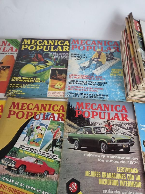 Gran lote de revistas Mecánica Popular década de los 60 y 70 - imagen 8
