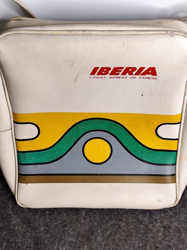 Bolso Bandolera Iberia Líneas Aéreas de España Vintage