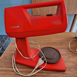 Batidora Eléctrica Philips Roja Vintage - imagen 3
