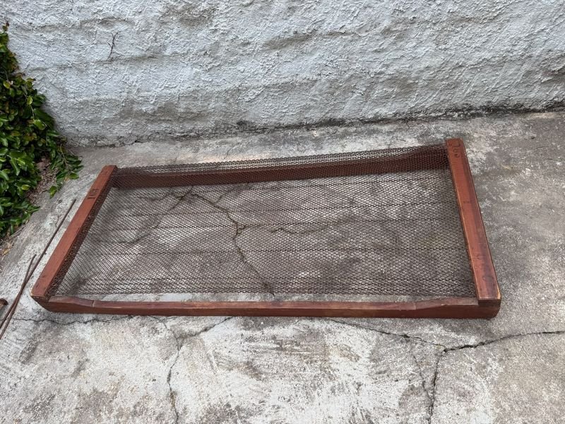Jergón de Cama de Una Plaza con Marco de Madera