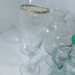 Jarra, Copas y Recipientes de Cristalería Varios - imagen 4