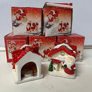 Lote siguiente: Casitas Navideñas Decorativas con Velas